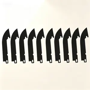 Replacement Knife Blades, 6 Pack Compatible with TRU-FMK Models, 3.5 Inch Drop Point Premium Cutting Edge Set, Carving Sharp Utility Blades for Outdoor Camping, 2 Sets Included