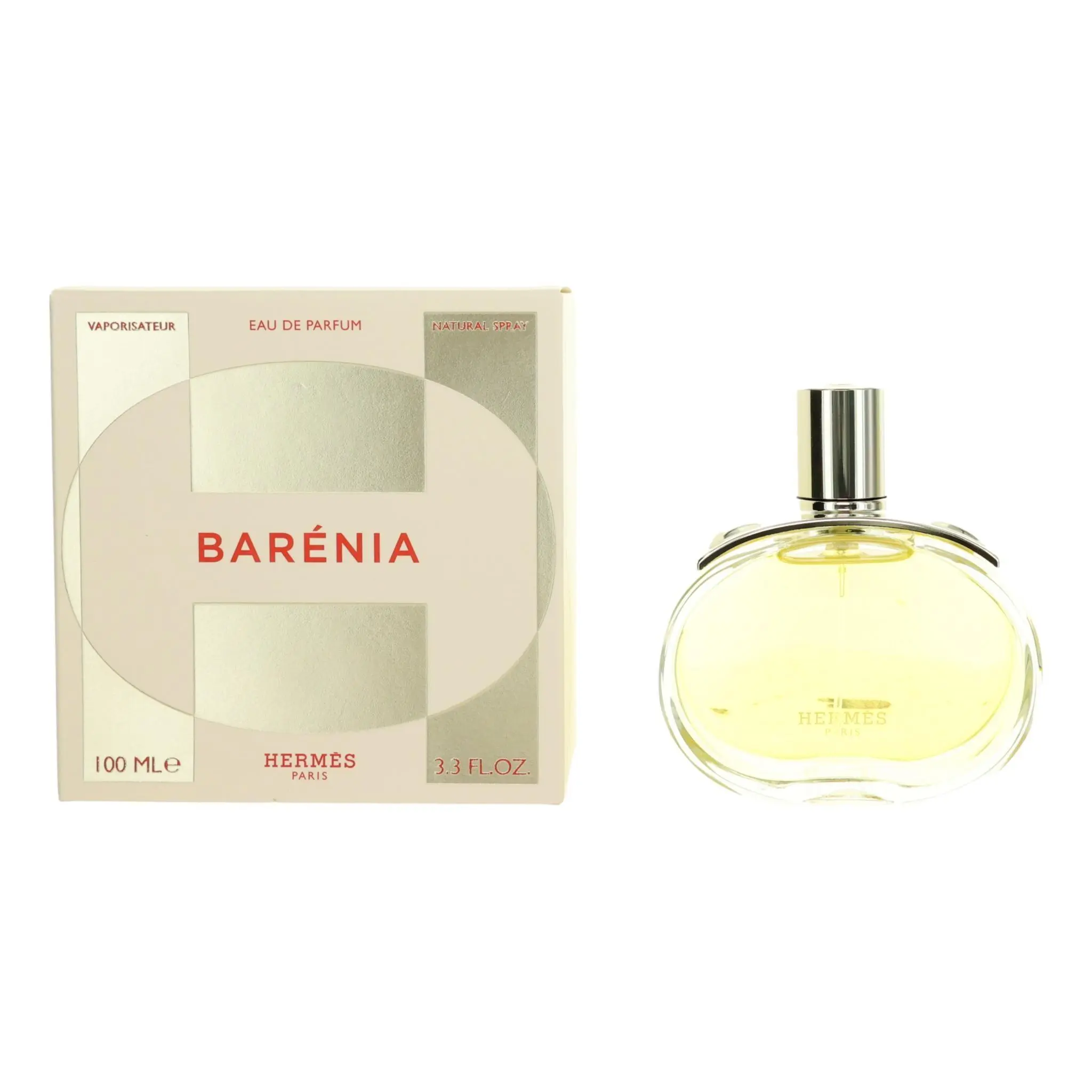 Women's Hermes Barenia EDP Refillable Spray, 3.3 oz (100 mL) Bottle, Easy-to-Refill Fragrance