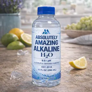 10 oz bottle case  (24 count) 9.5+ PhB Absolutely Amazing Alkaline H2O Beverage Organic Drink