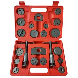 Brake Caliper Tool Set, Automotive Brake Pad Adjustment Kit with Spline Socket, Brake Piston Tool, and Brake Bleeding Tool for Car Maintenance and Repair