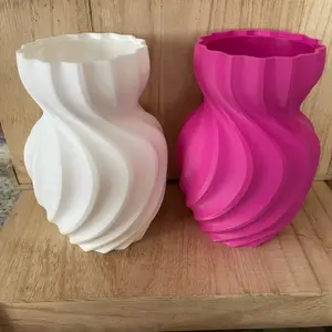 3D Printed Plastic Vase