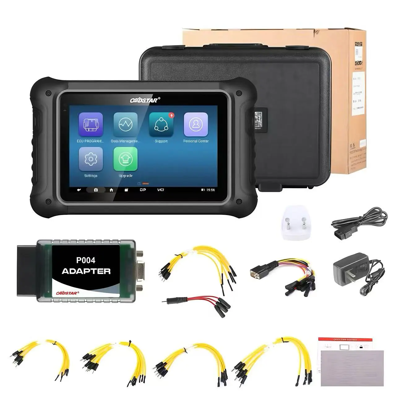 OBDSTAR DC706 professional-grade full-function ECU programmer for cars and motorcycles, supports data flashing and diagnostic tools for ECM/TCM/BODY, supports OBD and bench modes.