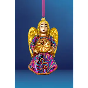 Healing Angel Glass Ornament