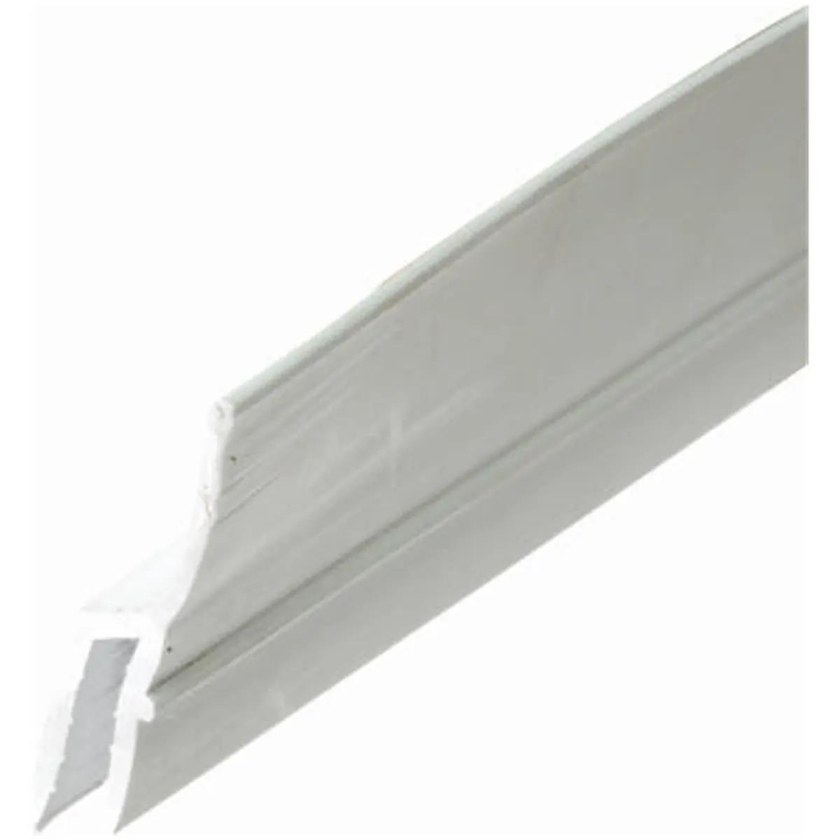 PRIME-LINE Rigid Vinyl Lip Window Frame, White Finish, No Corner or Insert Required for Basement & Storm Windows, 3/32 x 1 x 72 in, Pvc, No Vinyl Insert