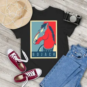 Bojack Horseman TV Show Cartoon Animation Vintage T-Shirt AB11014
