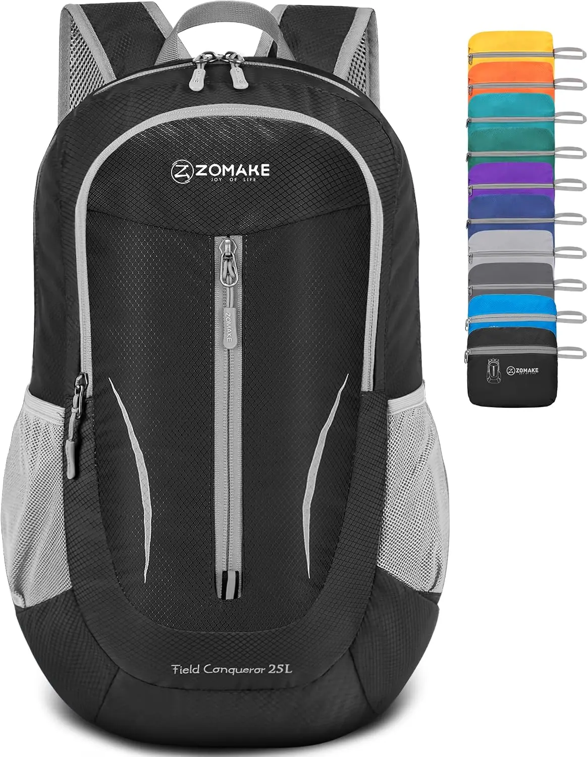 ZOMAKE Lightweight Packable Backpack 25L, Foldable Hiking Daypack