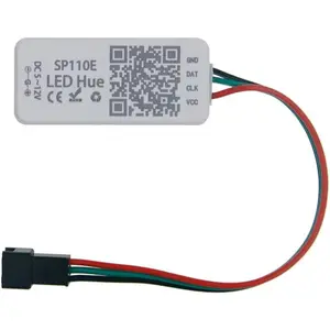 WS2812B WS2811 Addressable LED  Controller iOS Android App  Remote Control DC 5V~12V for SK6812 SK6812-RGBW WS2812 SM16703 Dream Color  RGB LED Strip Pixel