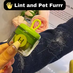 Reusable Lint Rollers for Pet Hair, Portable Lint Roller, Washable Sticky Roller for Clothes, Portable Home Travel Lint Roller, Super Sticky Lint Roller Ball for Plush Hair