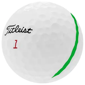 Titleist Pro V1 2023 Golf Balls - AIM Performance Green - Pristine 1 Dozen
