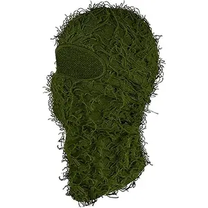 Men Women Winter Distressed Balaclava Knitted Cool Full Face Ski Windproof Mask