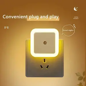 6-Pack LED Night Lights Plug into Wall, Plug in Night Light, Dusk to Dawn Nightlight Led Night Lights for Bedroom, Bathroom, Hallway Closet Creative Gift Novelty Gift for Childen Adults Elderly