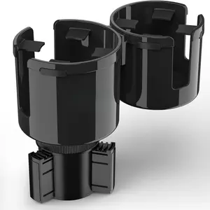 2 in 1 Car Cup Holder Expander: Expandable Insert Fits Yeti, Hydroflask & 2.2"-4.6" (10-46oz) Bottles