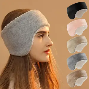 Winter Warm Ear Warmer Headband, Thickened Unisex Ear Muffs for Running Skiing Outdoor Sports Cycling, Autumn Winter Cold Protection