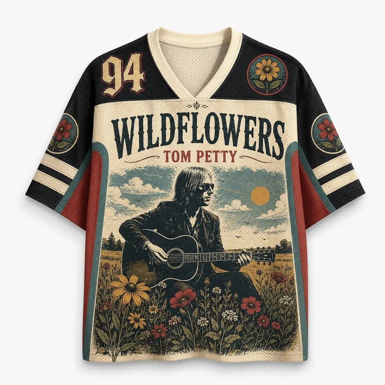 Tom Petty Wildflowers Jersey Shirts EY6