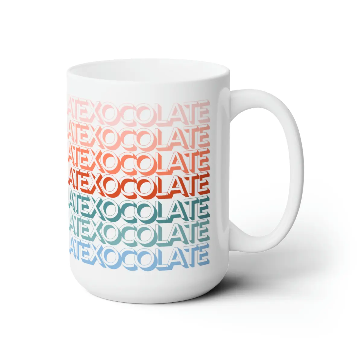 Xocolate rainbow mug