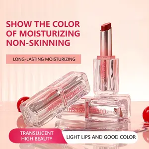 Women's Water Mirror Lipstick Set Macaroon Warm Change Moisturizing Light Color Lipstick