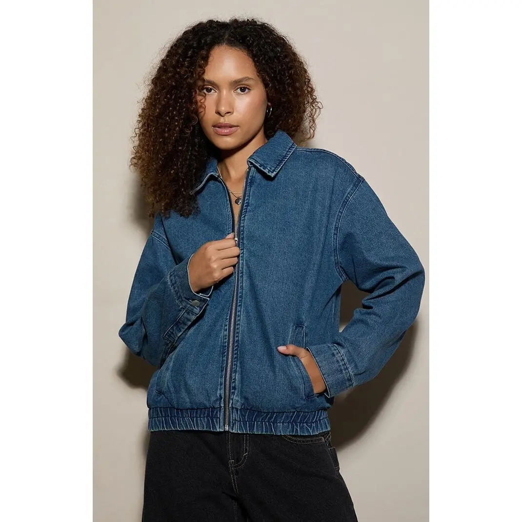Pacsun Women's Cinched Jean Jacket
