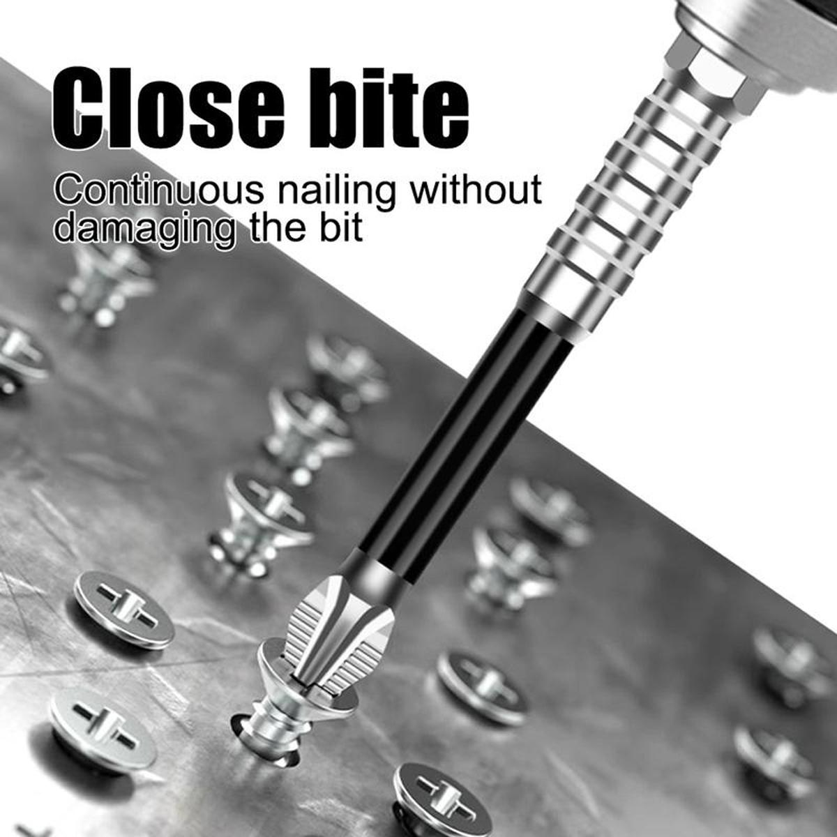 VAYWET 12PCS / 6PCS K5 Anti Slip Bit, Set Bit Obeng K5 Impact Resistant Non Slip Bit, Batang Hex 1/4 Inci High Magnetic Screwdriver Drill Bit Set, Anti-Slip Ph2 Impact Driver Set, Non Slip Screwdriver Bits High Magnetic Lifesparking Drills Bits