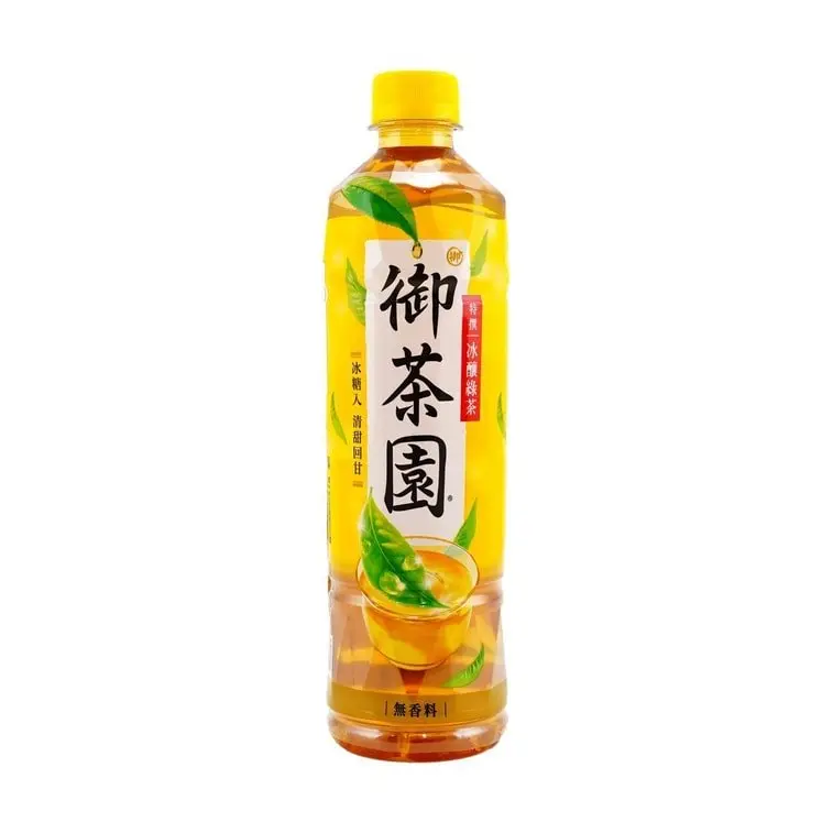 Vitalon Ice-Brewed Green Tea - Clean, Refreshing, Unsweetened, Chilled 550ml Cold Beverage (Tea Vitalon)