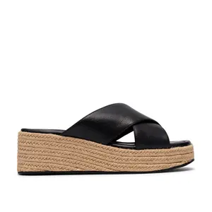 Clarks Womens Tessiah Mule 2 Wedge Sandals