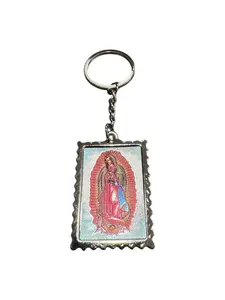 Llavero La Virgen Saint Mary Keychain