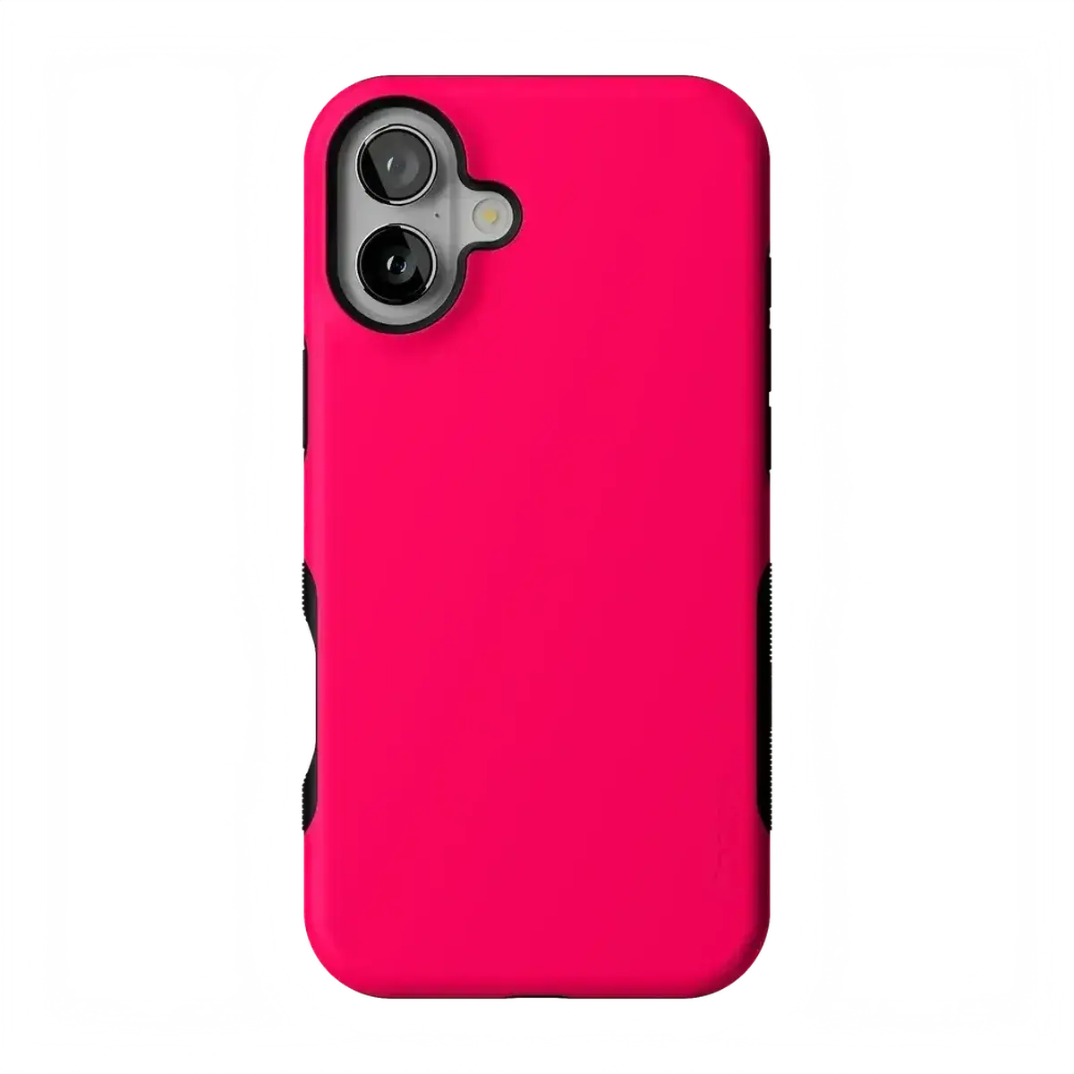 Casely iPhone 17 Case | Think Pink | Solid Neon Pink | Bold Protective Design | Compatible with MagSafe