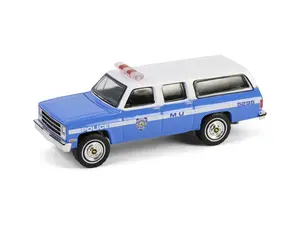 1990 Chevrolet Suburban K2500 Scottsdale - New York City Police Department (Hot Pursuit Series 46) Diecast 1:64 Scale Model - Greenlight 43040D