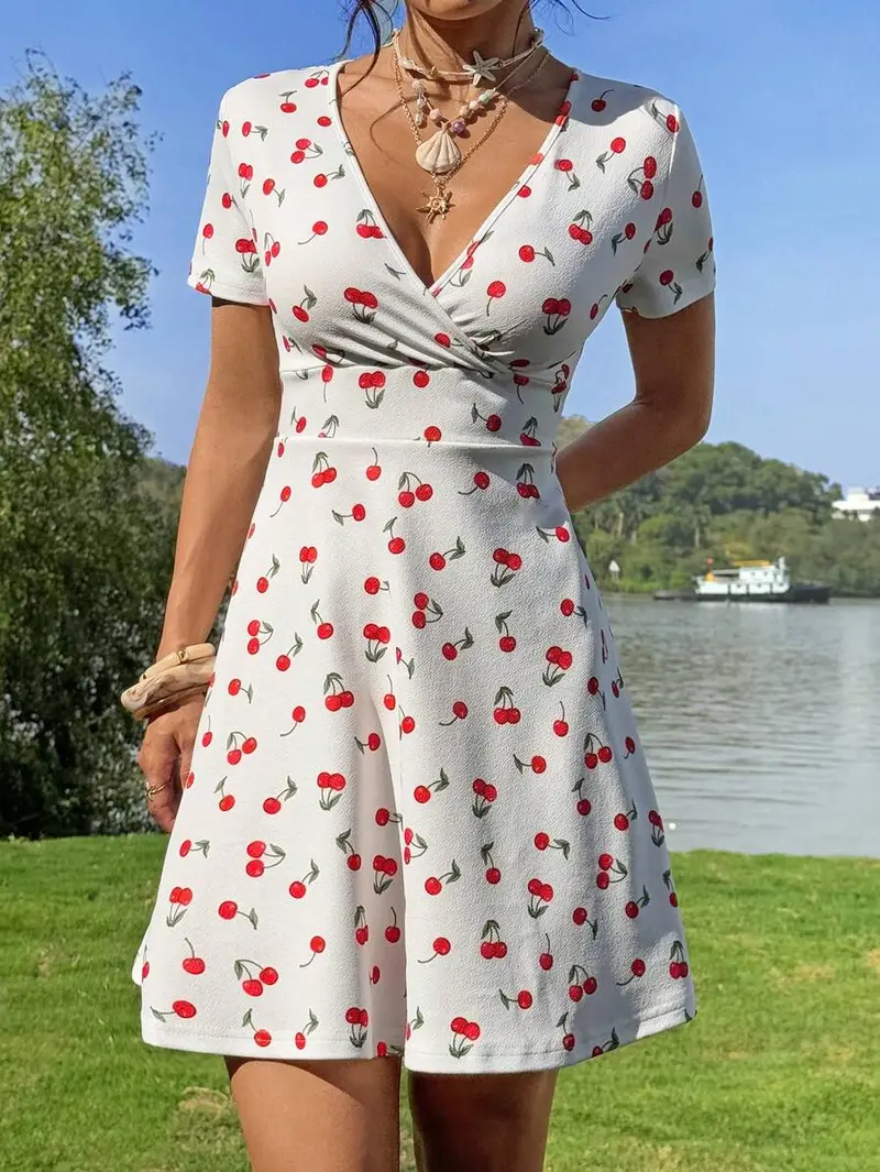knee length dresses for ladies SHEIN Glamine Charm Elegant French Style Minimalist Pink Sleeveless Ru –  PINK SHOP EG
