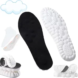 4D Insoles - 4D Cloud Technology Insole - Super Soft, Ultra Comfort Insoles, 4D Sports Shoes Insoles, Acupoint Massage Insole for Foot & Joint Support