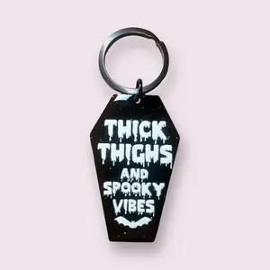 Coffin keychain cute keychain