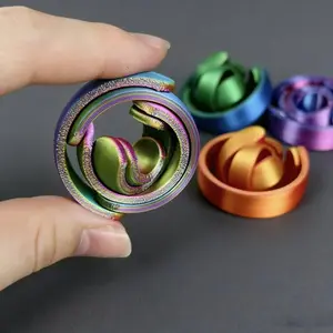 2pcs 3D Printed Fidget Spinner, Structural Design, Desk Stress Relief Toy, EDC, Relaxing Plaything, Gift for Friends