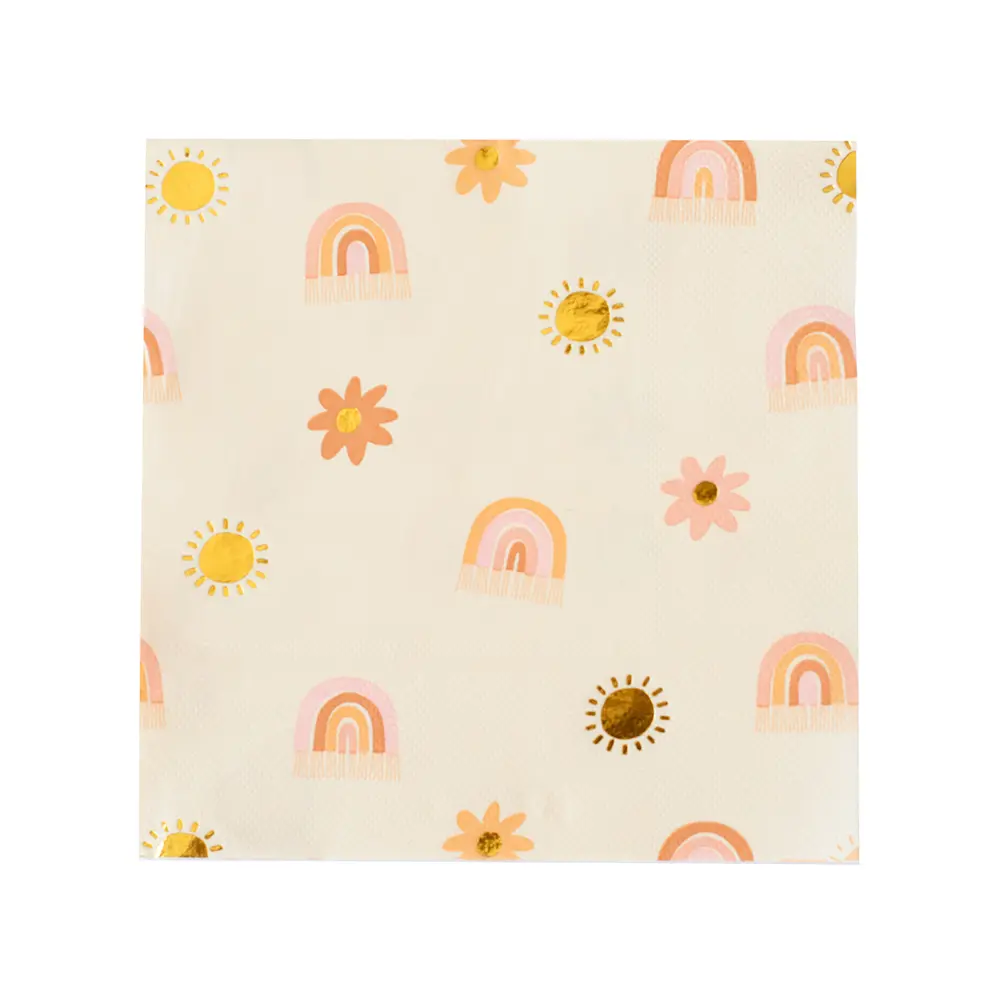 BOHO RAINBOW LARGE NAPKINS