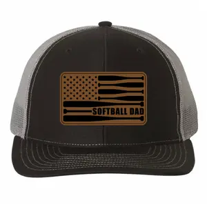 Softball Dad Hat – American Flag Richardson Vegan Patch Hat, Dad Hat, Gifts for Him, Cap Daddy