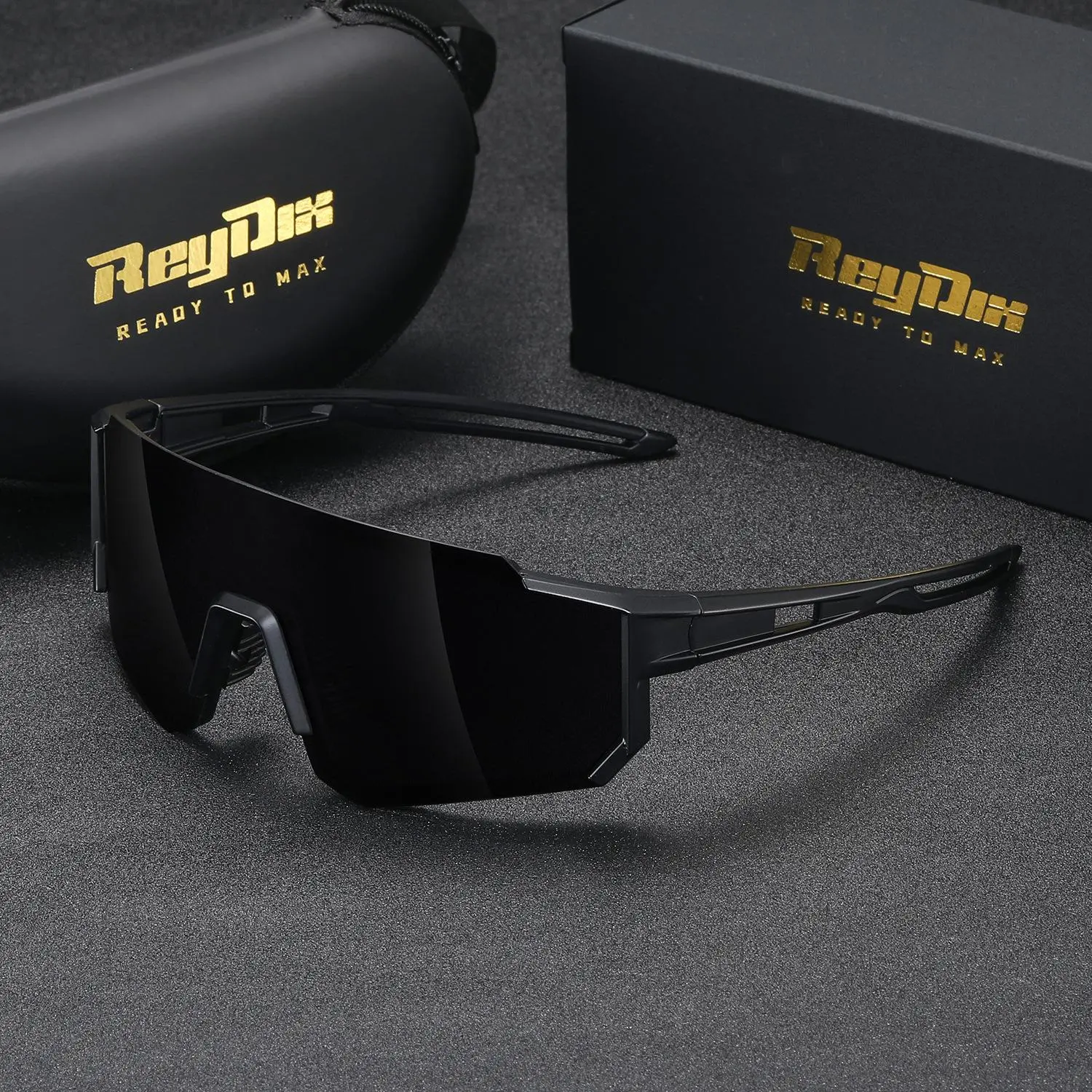 ReyDix Unisex Exquisite Practical Frameless Lightweight Sunglasses Outdoor Adventure Sunglasses UV400