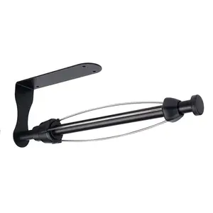 2023 Brand New Cutlery For Plastic Wrap Paper Towel Holder 1*Paper Towel Holder 11.9*4.01*1.6 In Black Lasting Use