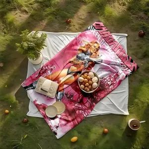 1 piece Barbarella Galactic Queen Sci-Fi Adventure Comic Cover themed flannel blanket - Flannel woven blanket in modern style, suitable for sofas and beds, all-season use, super soft and comfortable, digitally printed pattern, machine washable and