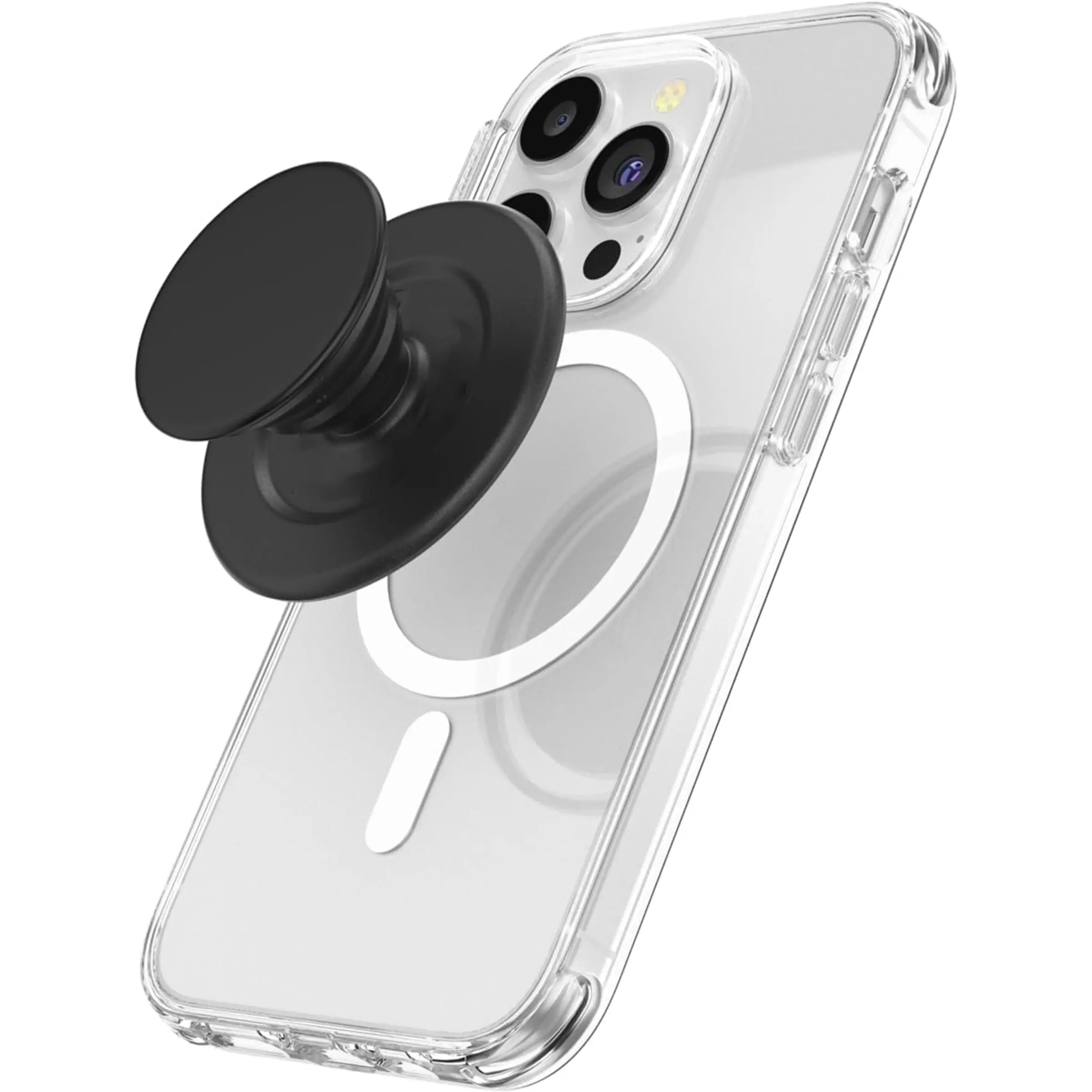 Magsafe Phone Stand with Kickstand, Magnetic Smartphone Holder, Mount, Replaceable Top, Compatible with iPhone Magsafe Case, Soft Touch, Magnetic Cellphone Holder, Magnetic Mobile Stand