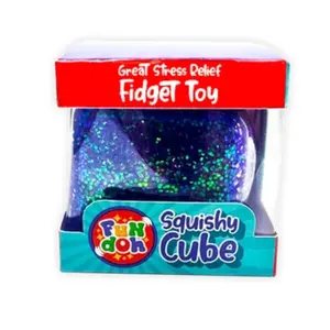 Fun Doh Squishy | Sparkle Cube