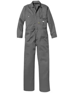 Rasco Men's Fr Solid Twill Work Coveralls - Fr2803gy