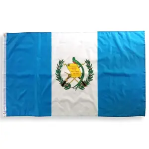 With double-stitched hems and 100% polyester fabric, the Guatemalan flag, the Guatemalan flag, is the national flag of Guatemala.