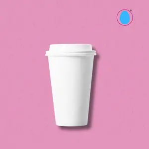 Vitalizing World Cup 50 Count Double Wall Premium Hot Cups 16oz Slip Resistance for Elderly and Disabled Individuals