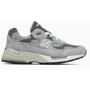 New Balance 992 MiUSA Grey Silver Metallic U992GY Men's Fashion Shoes New