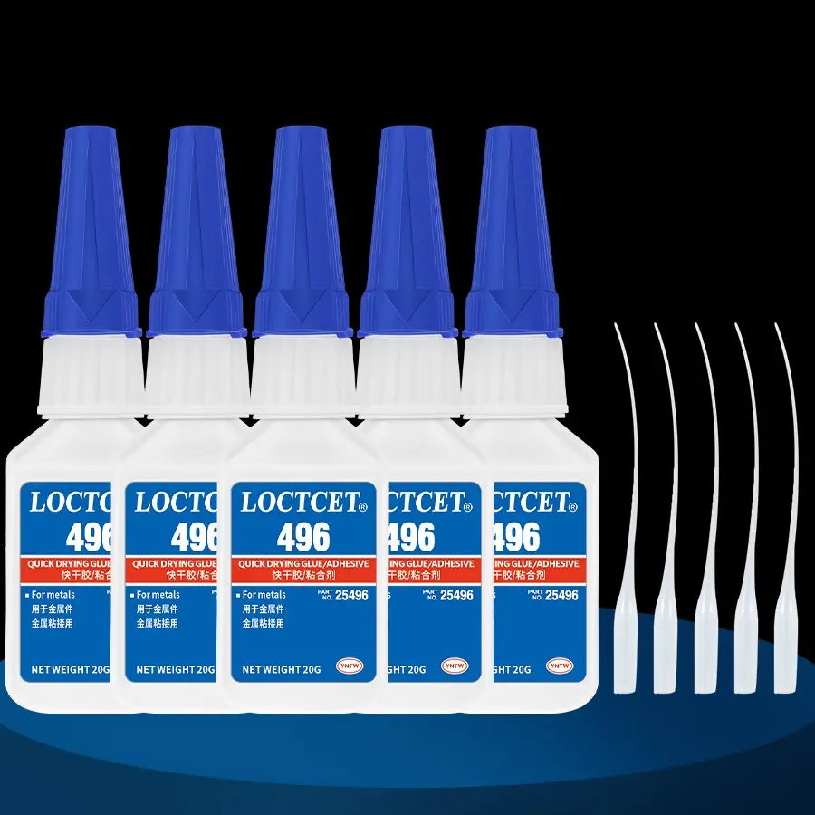 Super Glue Four-Second Drying Time, 20g Tube with Dropper, Waterproof Transparent Quick Dry Adhesive, Long-Lasting Strong Bond for Home & Industrial Use, Fast Glue, High Strength Glue