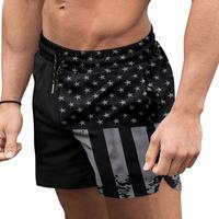 P Black American Flag