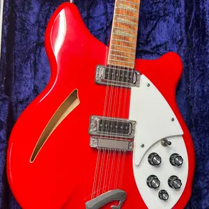 Rare 1/1 Vintage 1996 Rickenbacker 360 / 12 String Guitar Cherry Red w/ Case