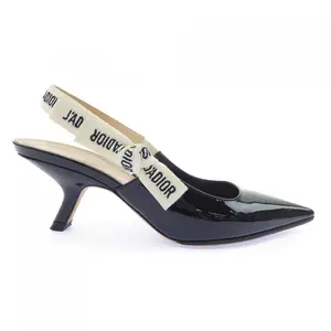 Pre-owned Dior Patent Leather Small Leather Goods Christian J'Adior Patent Calf Pump