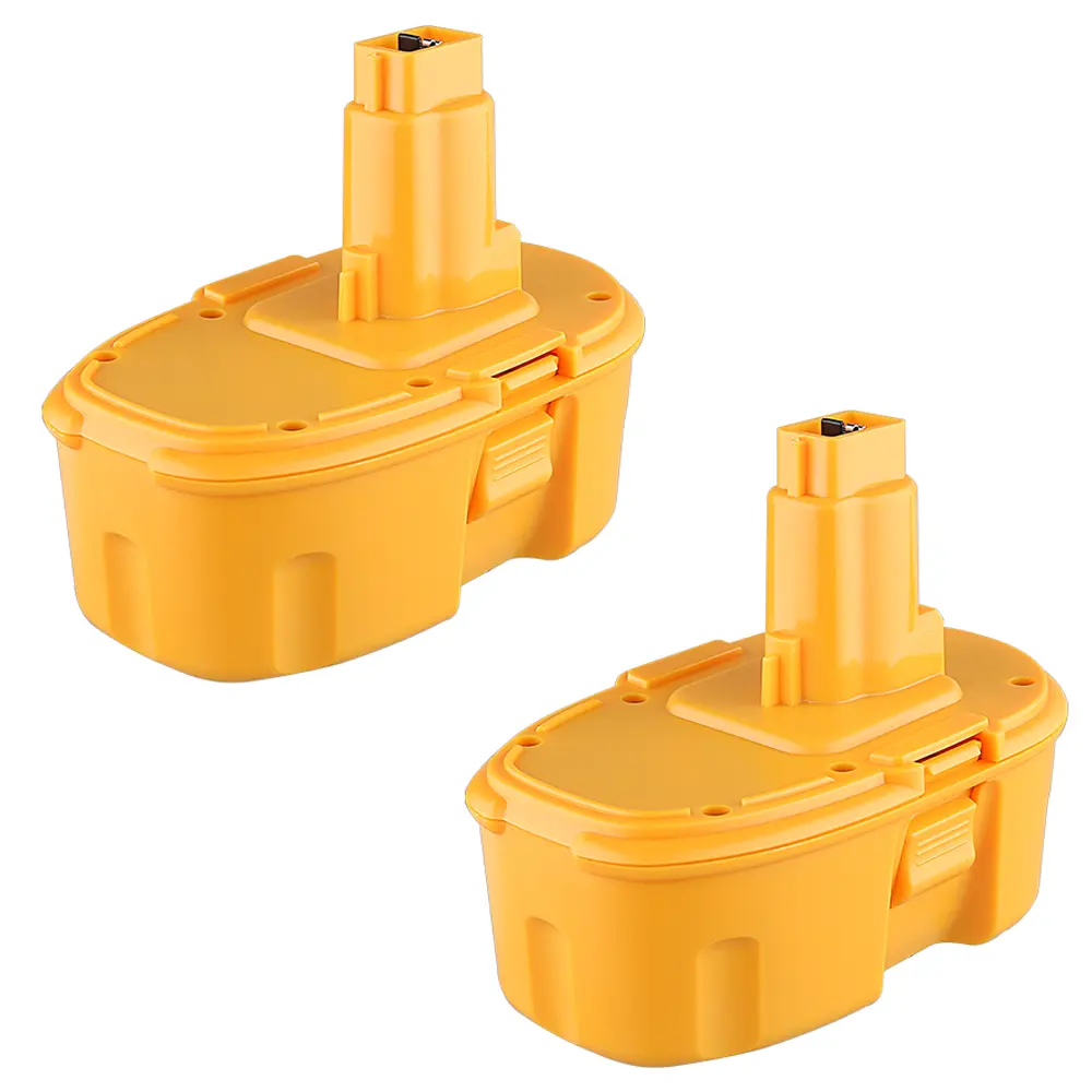 18V 4.8Ah Memory-Free NI-MH Batteries (2-Pack) for Dewalt DC9096, DESC15 Cordless Power Tools, High Capacity Cordless Tool Accessories for Drilling Tasks