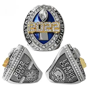 2022 FFL fantasy football championship ring,men's popular fashion jewelry gifts