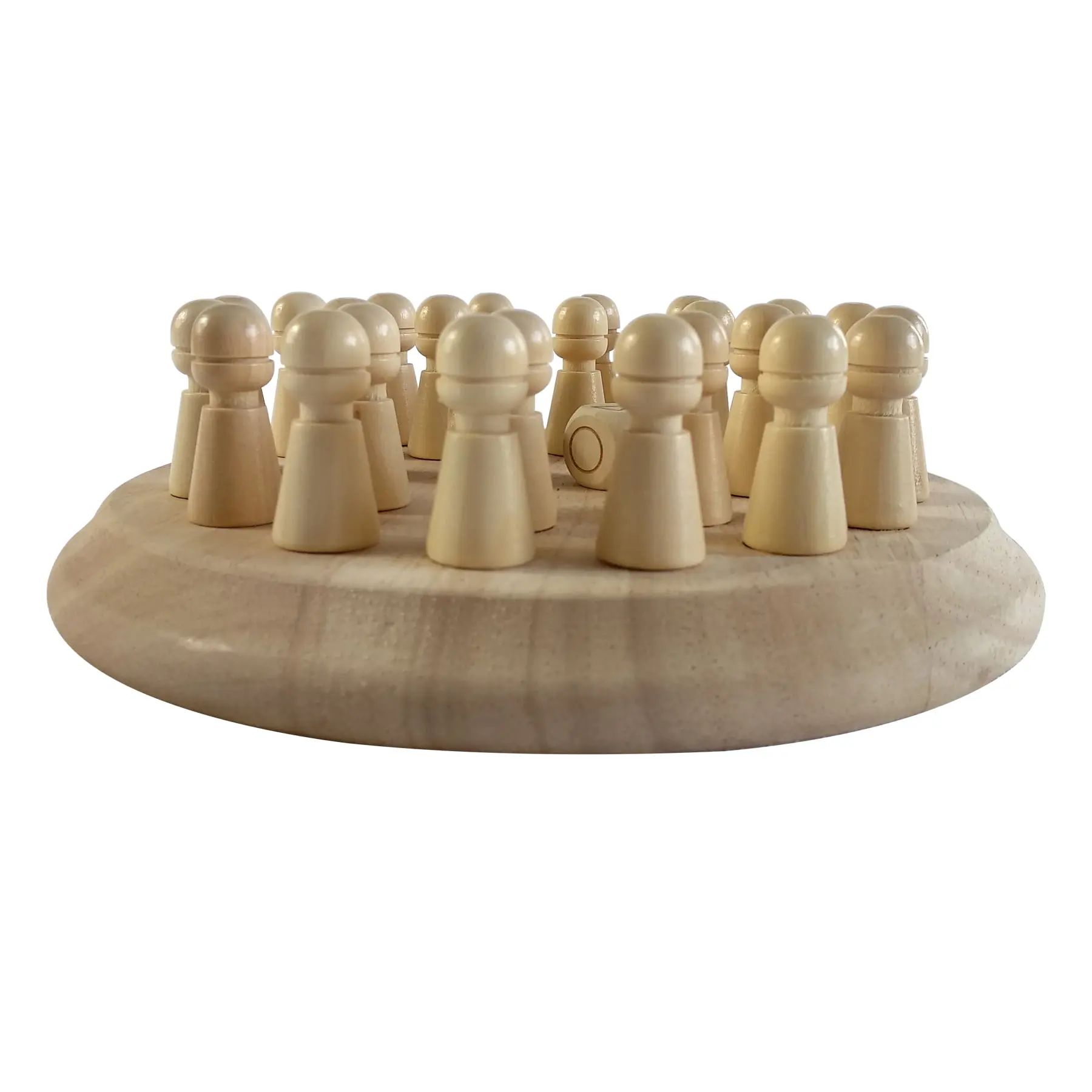 KHAMPA Wooden Memory Match Matchstick Chess Game 2.0 for Adults Educational Intelligent Logic Game Early Educational Family Party Casual Gifts, Double Ways for Playing