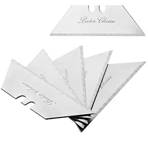 Bates- Utility Knife Blades, 40 Pack, Box Cutter Blades, Razor Blades Utility Knife, Razor Knife Blades, Replacement Blades, Razor Blades for Box Cutters, Box Razor Blades, Box Cutter Blades Refills